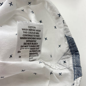 Boys Target, lightweight cotton short sleeve shirt, EUC, size 6,  