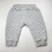 Load image into Gallery viewer, Unisex Seed, grey quilted pants / bottoms, elasticated, GUC, size 2,  