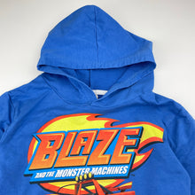 Load image into Gallery viewer, Boys Hot Pet, lightweight hoodie sweater, BLAZE, Monster Truck, GUC, size 6,  