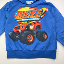 Load image into Gallery viewer, Boys Hot Pet, lightweight hoodie sweater, BLAZE, Monster Truck, GUC, size 6,  