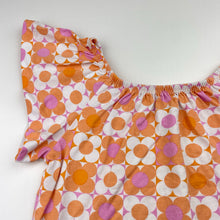 Load image into Gallery viewer, Girls Mango, floral cotton top, GUC, size 4,  
