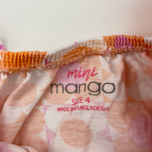 Load image into Gallery viewer, Girls Mango, floral cotton top, GUC, size 4,  
