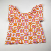 Load image into Gallery viewer, Girls Mango, floral cotton top, GUC, size 4,  