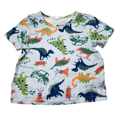 Boys SHEIN, soft feel tee / top, dinosaurs, EUC, size 5,  
