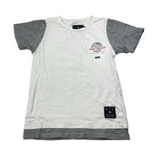 Load image into Gallery viewer, Boys St Goliath, white &amp; grey tee / top, FUC, size 4,  