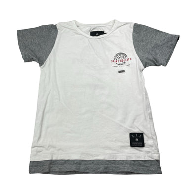 Boys St Goliath, white & grey tee / top, FUC, size 4,  