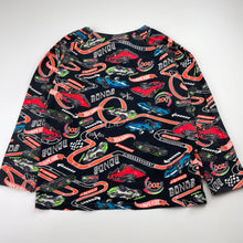 Load image into Gallery viewer, Boys Bonds, Hot Wheels long sleeve pyjama top, wash fade, FUC, size 5,  