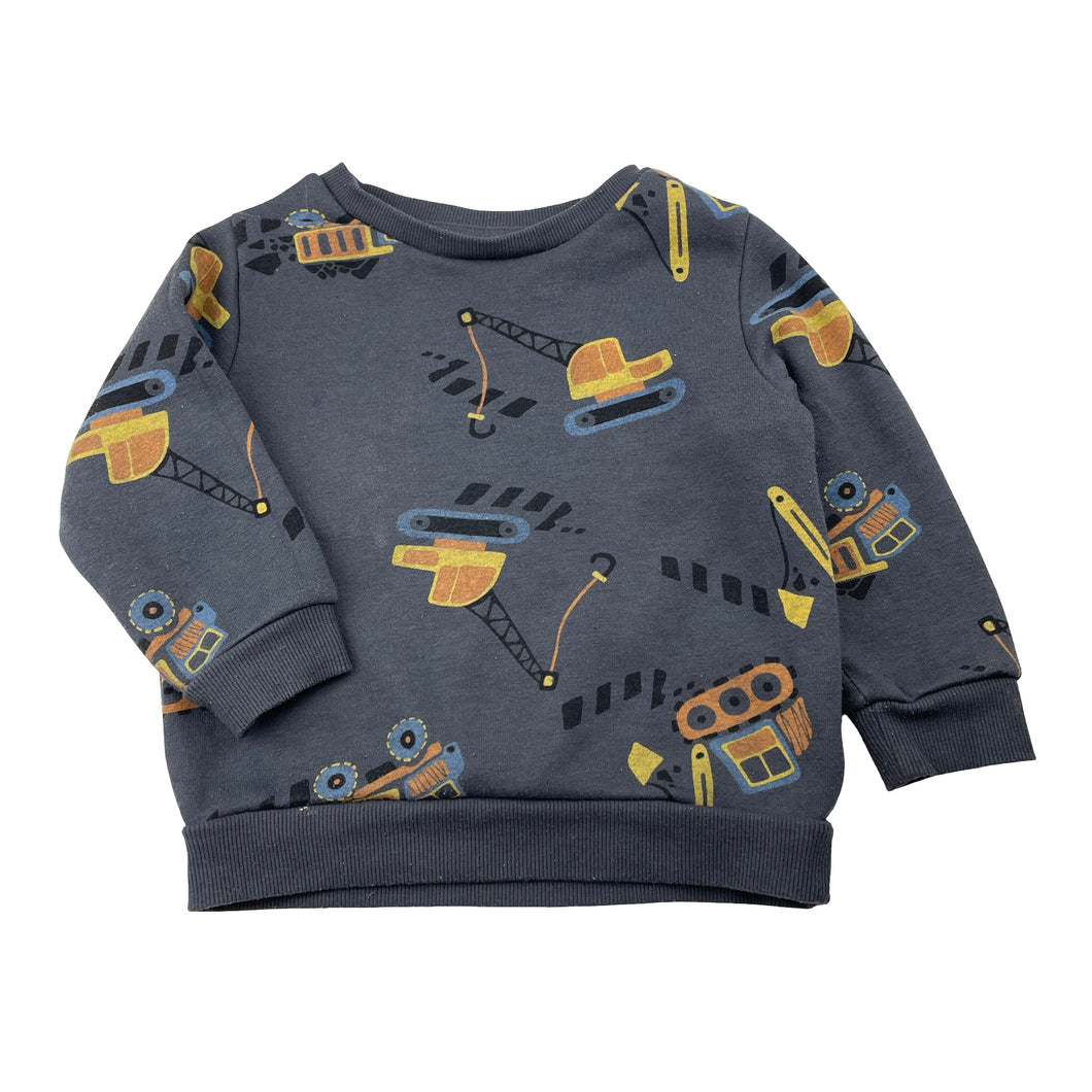 Boys KID, fleece lined sweater / jumper, pilling, FUC, size 2,  
