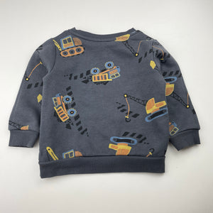 Boys KID, fleece lined sweater / jumper, pilling, FUC, size 2,  