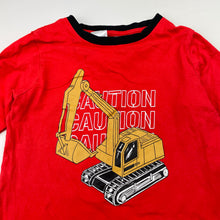 Load image into Gallery viewer, Boys Brilliant Basics, cotton long sleeve pyjama top, digger, FUC, size 3,  