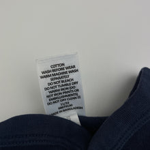 Load image into Gallery viewer, Unisex Target, navy organic cotton romper, EUC, size 0,  