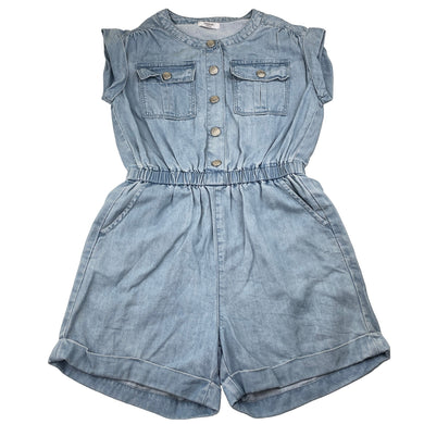 Girls Balabala, lyocell blend playsuit, poppers, GUC, size 8,  