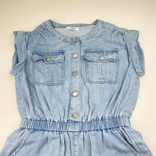 Load image into Gallery viewer, Girls Balabala, lyocell blend playsuit, poppers, GUC, size 8,  