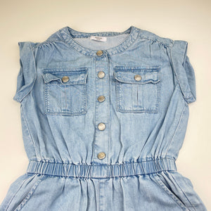 Girls Balabala, lyocell blend playsuit, poppers, GUC, size 8,  