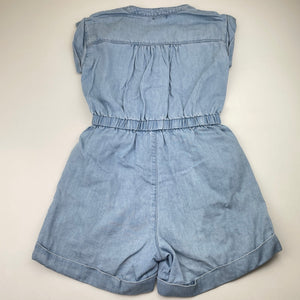 Girls Balabala, lyocell blend playsuit, poppers, GUC, size 8,  
