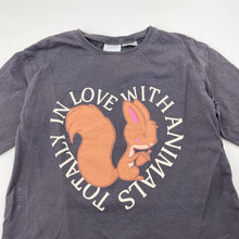 Load image into Gallery viewer, Girls Zara, grey cotton long sleeve tee / top, GUC, size 3-4,  