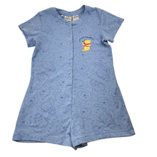 Load image into Gallery viewer, Girls Disney, Winnie the Pooh one-piece pyjamas, pilling, FUC, size 6,  