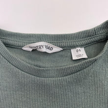 Load image into Gallery viewer, Unisex Country Road, khaki long sleeve top, pilling, FUC, size 6,  