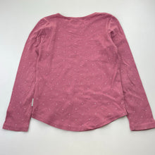 Load image into Gallery viewer, Girls Country Road, cotton long sleeve top, small pink mark on chest, FUC, size 6,  