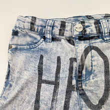 Load image into Gallery viewer, Boys Minti, lightweight stretch denim shorts, adjustable, FUC, size 7,  
