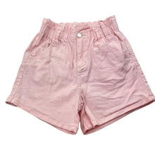 Load image into Gallery viewer, Girls 1964 Denim Co, pink stretch cotton shorts, elasticated, FUC, size 8,  