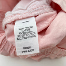 Load image into Gallery viewer, Girls 1964 Denim Co, pink stretch cotton shorts, elasticated, FUC, size 8,  