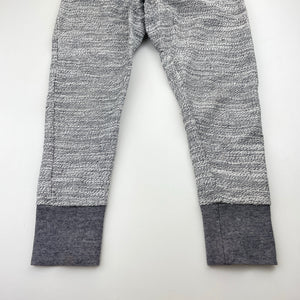 Boys Seed, grey cotton casual pants, elasticated, GUC, size 7,  
