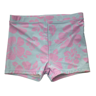 Girls Cotton On, floral swim shorts, elasticated, FUC, size 7,  