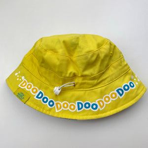 Boys Nickelodeon, Baby Shark reversible bucket hat, marks on top, (yellow side), FUC, size 1-3,  