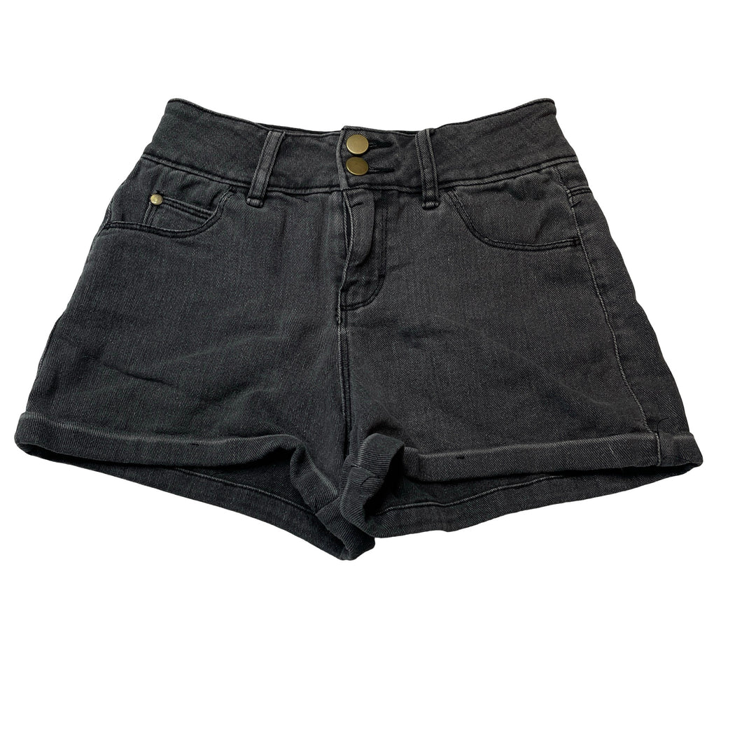 Girls Anko, stretch denim shorts, adjustable, FUC, size 9,  