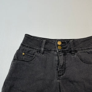 Girls Anko, stretch denim shorts, adjustable, FUC, size 9,  