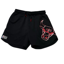 Load image into Gallery viewer, Boys Cotton On, NBA Chicago Bulls shorts, elasticated, GUC, size 6,  