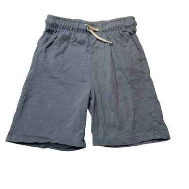 Boys Anko, blue cotton shorts, elasticated, FUC, size 8,  