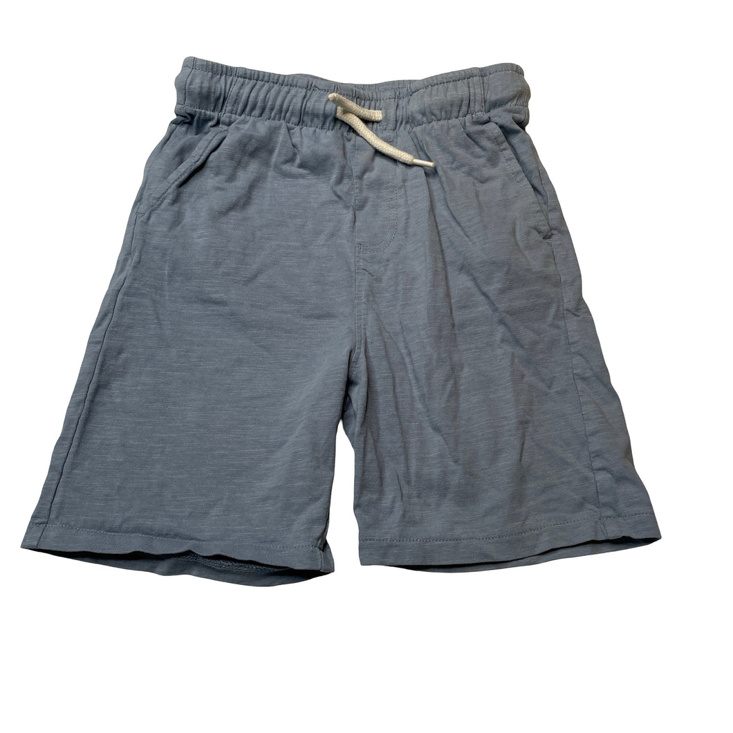 Boys Anko, blue cotton shorts, elasticated, FUC, size 8,  