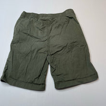 Load image into Gallery viewer, Boys Anko, khaki stretch cotton shorts, elasticated, GUC, size 10,  