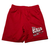 Load image into Gallery viewer, Boys NBA, Chicago Bulls basketball shorts, elasticated, EUC, size 6,  