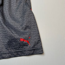 Load image into Gallery viewer, Boys PUMA, grey sports / activewear shorts, elasticated, FUC, size 6,  