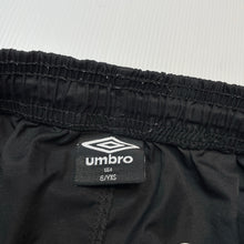Load image into Gallery viewer, Boys Umbro, lightweight sports / activewear shorts, elasticated, GUC, size 6,  