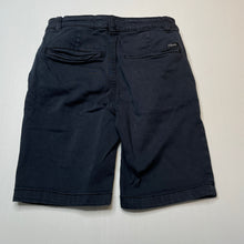 Load image into Gallery viewer, Boys Indie, navy stretch cotton chino shorts, adjustable, GUC, size 8,  