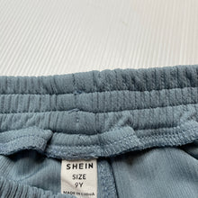 Load image into Gallery viewer, Girls SHEIN, blue lightweight shorts, elasticated, FUC, size 9,  