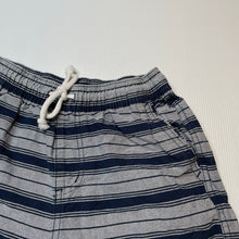 Load image into Gallery viewer, Boys Urban Supply, striped cotton shorts, elasticated, EUC, size 8,  