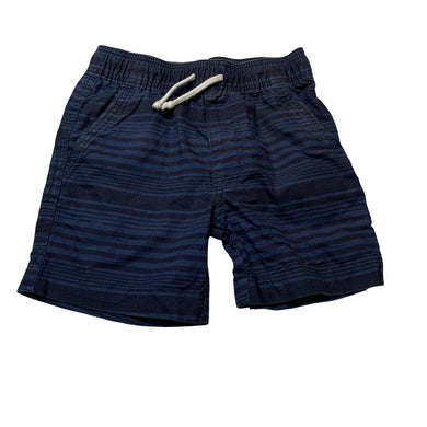 Boys Kids & Co, striped cotton shorts, elasticated, GUC, size 4,  