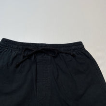 Load image into Gallery viewer, Boys Target, black cotton school shorts, elasticated, GUC, size 7,  