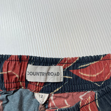 Load image into Gallery viewer, Boys Country Road, lightweight board shorts, elasticated, FUC, size 12,  