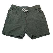 Load image into Gallery viewer, Boys Anko, khaki linen/cotton shorts, elasticated, EUC, size 8,  