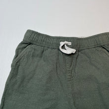 Load image into Gallery viewer, Boys Anko, khaki linen/cotton shorts, elasticated, EUC, size 8,  