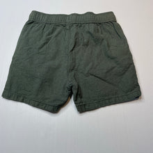 Load image into Gallery viewer, Boys Anko, khaki linen/cotton shorts, elasticated, EUC, size 8,  