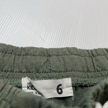 Load image into Gallery viewer, Boys Cotton On, khaki casual shorts, elasticated, GUC, size 6,  