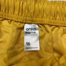 Load image into Gallery viewer, Boys Anko, lightweight board shorts, elasticated, NEW, size 16,  