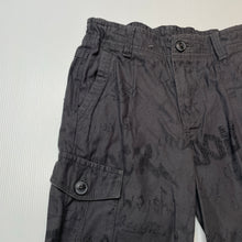 Load image into Gallery viewer, Boys Target, grey cotton cargo shorts, adjustable, EUC, size 7,  